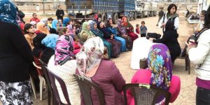 A committee meeting in Qamishlo, Rojava
